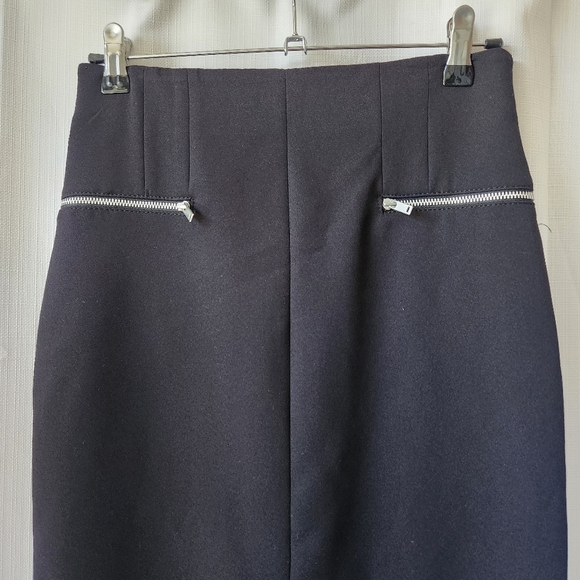 Zara Woman Elegant Black Pencil Skirt Size XS - Picture 2 of 7